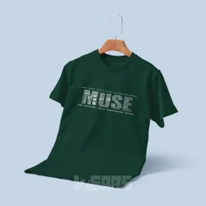 تیشرت Muse طرح لوگوی آهنگ ها