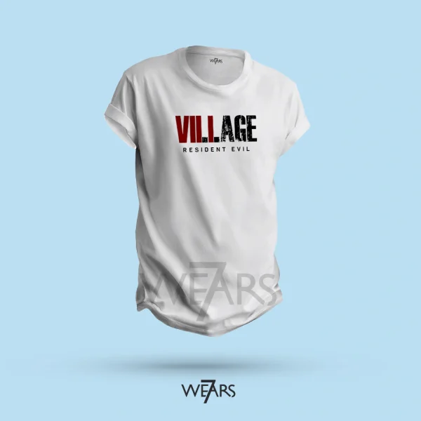 تیشرت Resident Evil طرح لوگوی Village