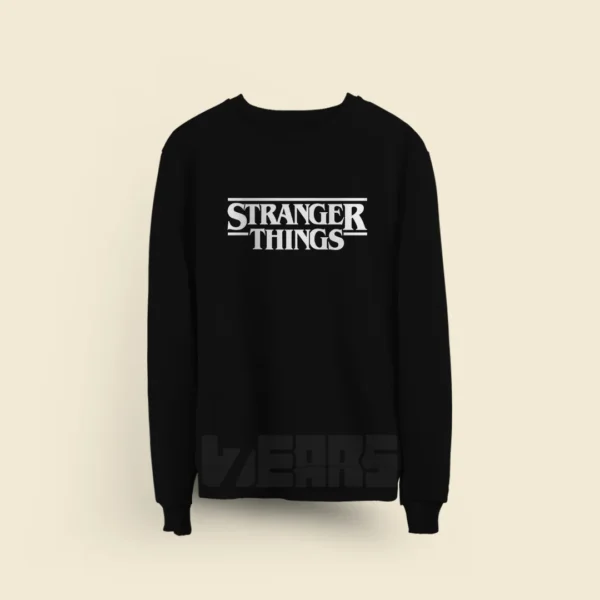 سوییشرت Stranger Things طرح لوگو