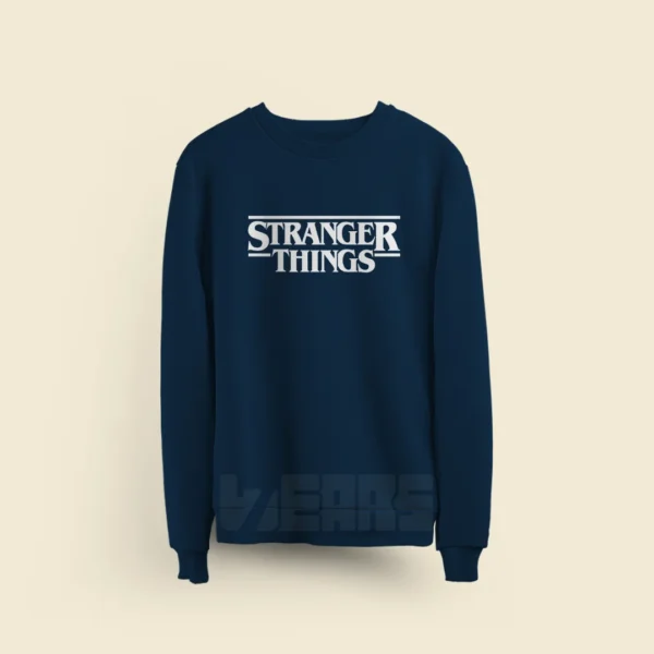 سوییشرت Stranger Things طرح لوگو