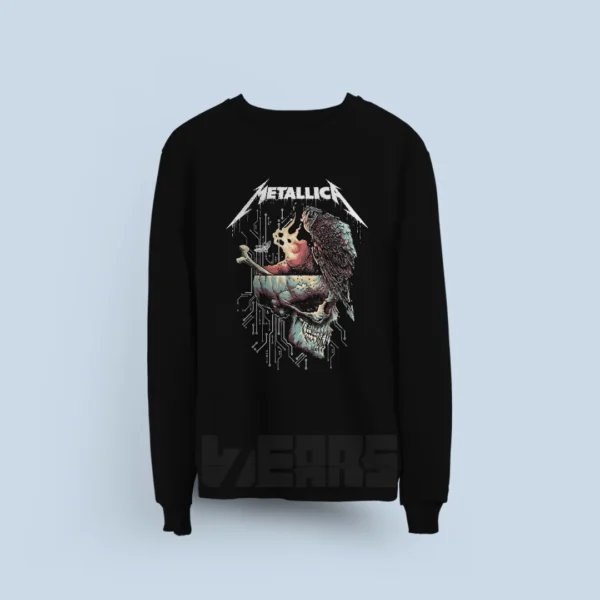 سوییشرت Metallica طرح پوستر اجرای مونیخ