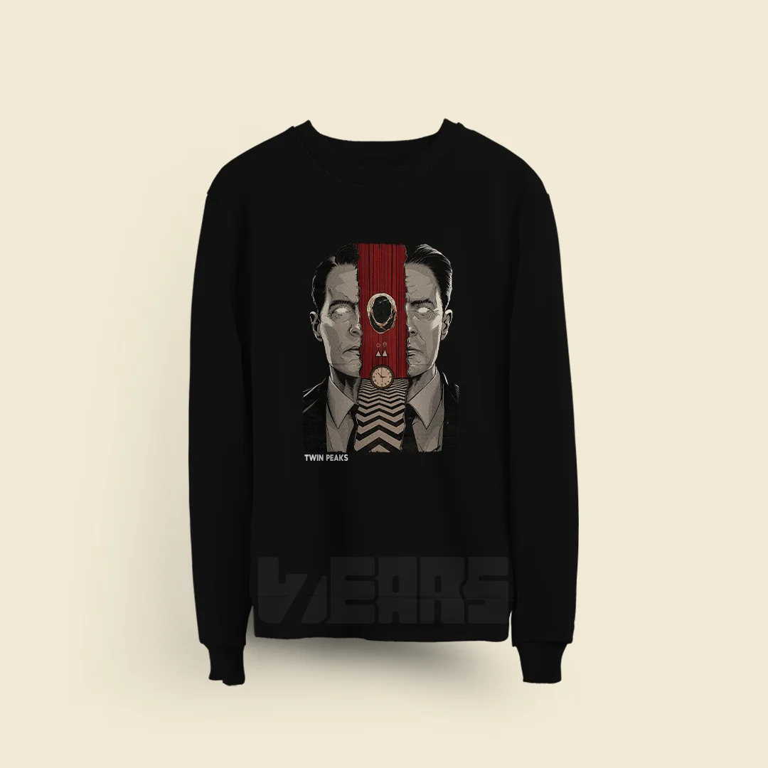 سویشرت دورس Twin Peaks طرح Dale Cooper (5) سویشرت دورس Twin Peaks طرح Dale Cooper