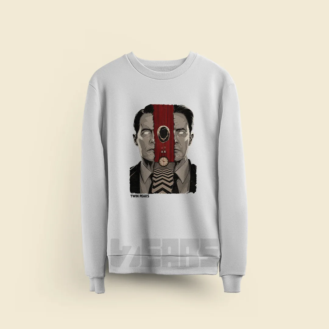 سویشرت دورس Twin Peaks طرح Dale Cooper سویشرت دورس Twin Peaks طرح Dale Cooper