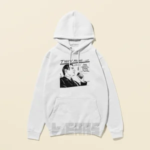 هودی Twin Peaks طرح دیل کوپر مینیمال