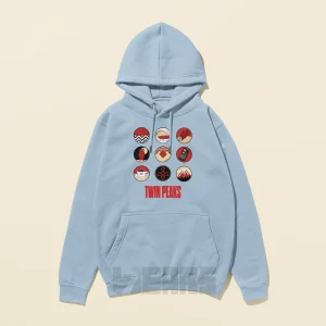 هودی تویین پیکس طرح نمادهای Twin Peaks