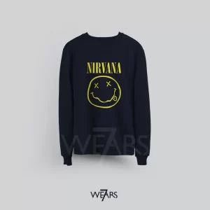 سوییشرت Nirvana طرح لوگوی نیروانا