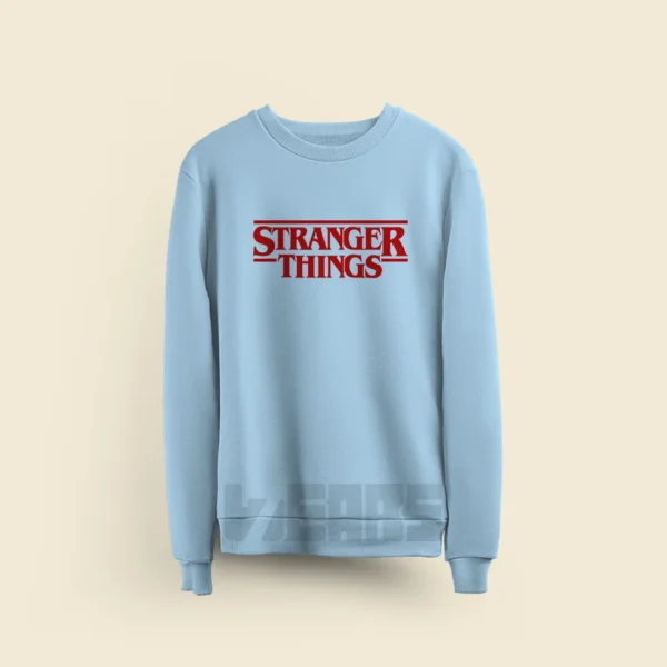 سوییشرت Stranger Things طرح لوگوی قرمز