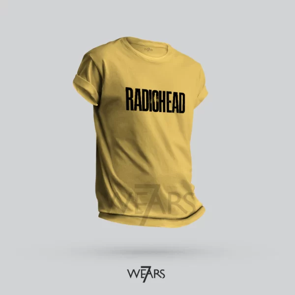 تیشرت Radiohead طرح بند ریدیوهد مشکی