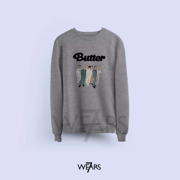 سوییشرت BTS طرح Butter بی تی اس (4)