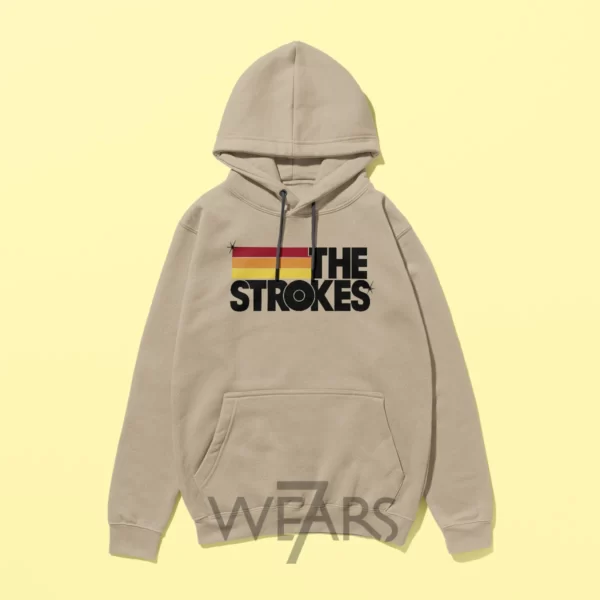 هودی The Strokes طرح لوگوی راک بند استروکس