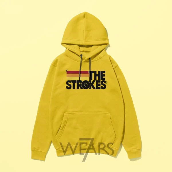 هودی The Strokes طرح لوگوی راک بند استروکس