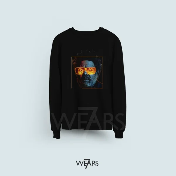سوییشرت ویکند طرح پوستر هنری آلبوم Weeknd