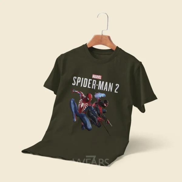 تیشرت اسپایدرمن طرح بازی Spider-Man 2