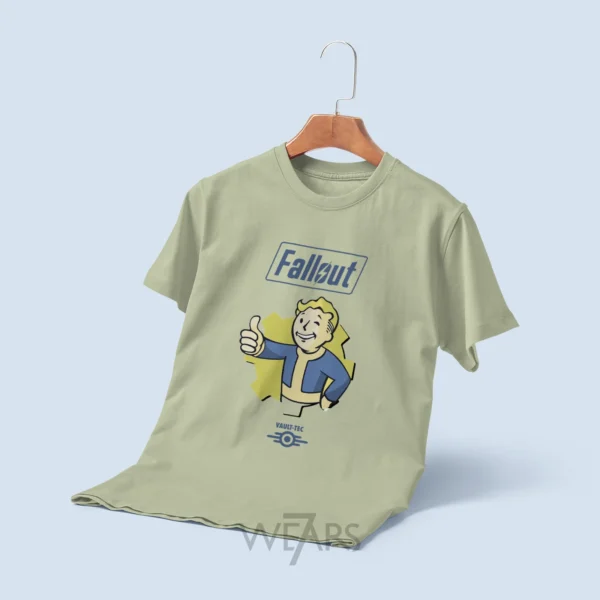 تیشرت فال اوت طرح والت بوی Vault Boy