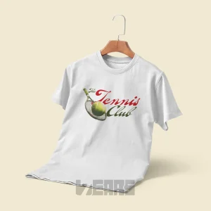تیشرت تنیس طرح رترو