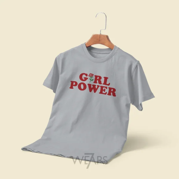 تیشرت Girl Power طرح مینیمال