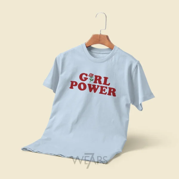 تیشرت Girl Power طرح مینیمال