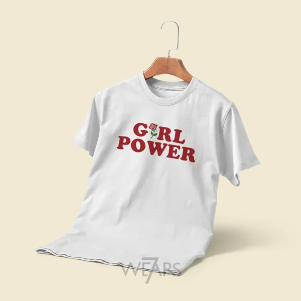 تیشرت Girl Power طرح مینیمال