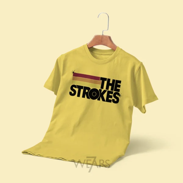 تیشرت The Strokes طرح لوگوی راک بند استروکس