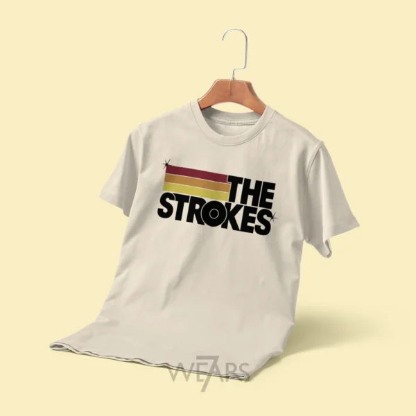 تیشرت The Strokes طرح لوگوی راک بند استروکس