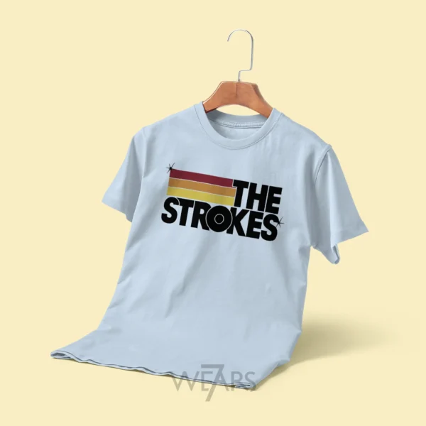 تیشرت The Strokes طرح لوگوی راک بند استروکس