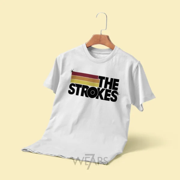 تیشرت The Strokes طرح لوگوی راک بند استروکس