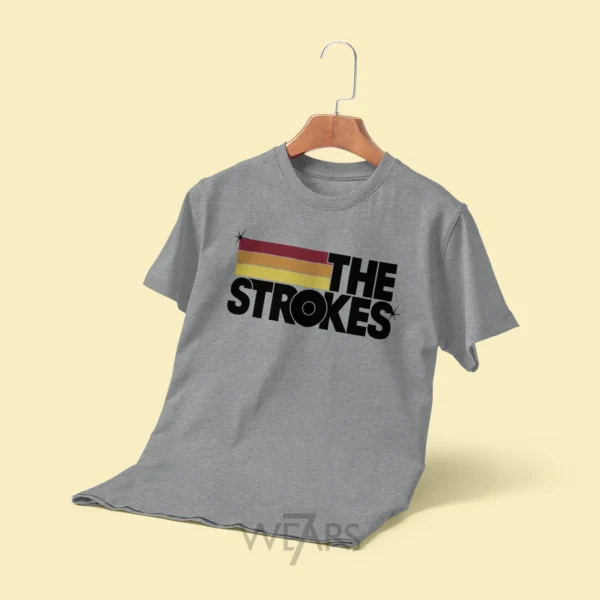 تیشرت The Strokes طرح لوگوی راک بند استروکس