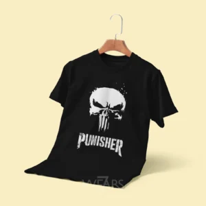 تیشرت پانیشر طرح لوگوی Punisher