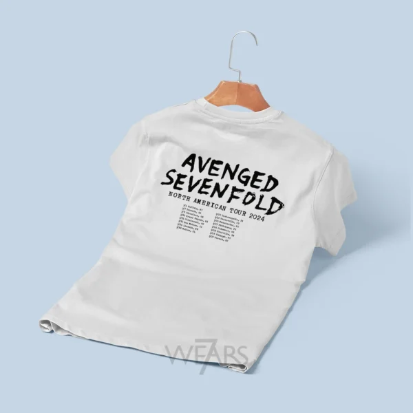 تیشرت Avenged Sevenfold طرح مرچ رسمی چاپ دو طرف