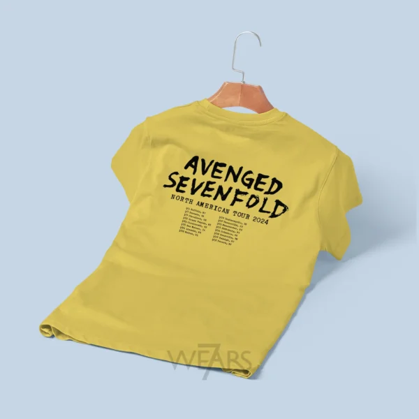 تیشرت Avenged Sevenfold طرح مرچ رسمی چاپ دو طرف