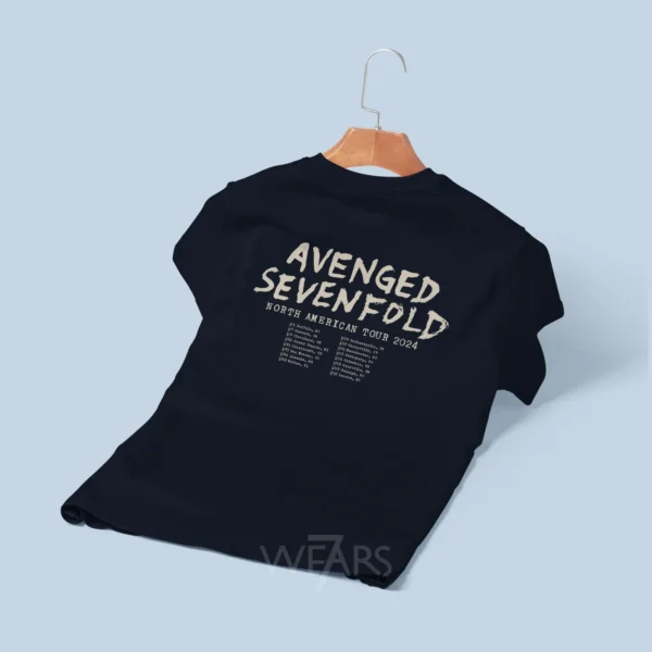 تیشرت Avenged Sevenfold طرح مرچ رسمی چاپ دو طرف