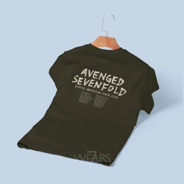 تیشرت Avenged Sevenfold طرح مرچ رسمی چاپ دو طرف