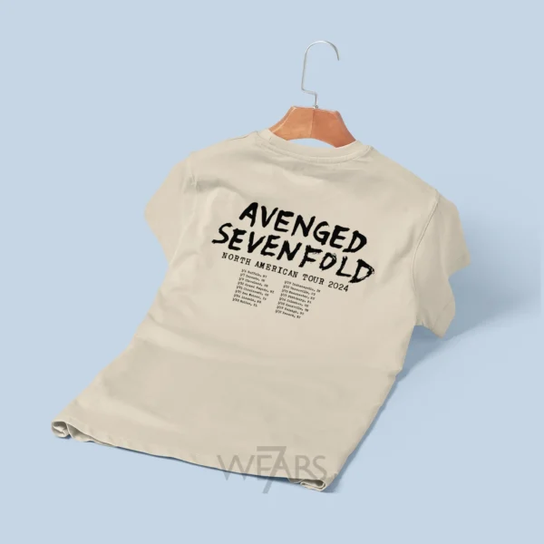 تیشرت Avenged Sevenfold طرح مرچ رسمی چاپ دو طرف