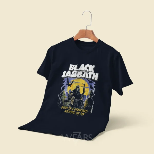 تیشرت Black Sabbath طرح بلک سبث