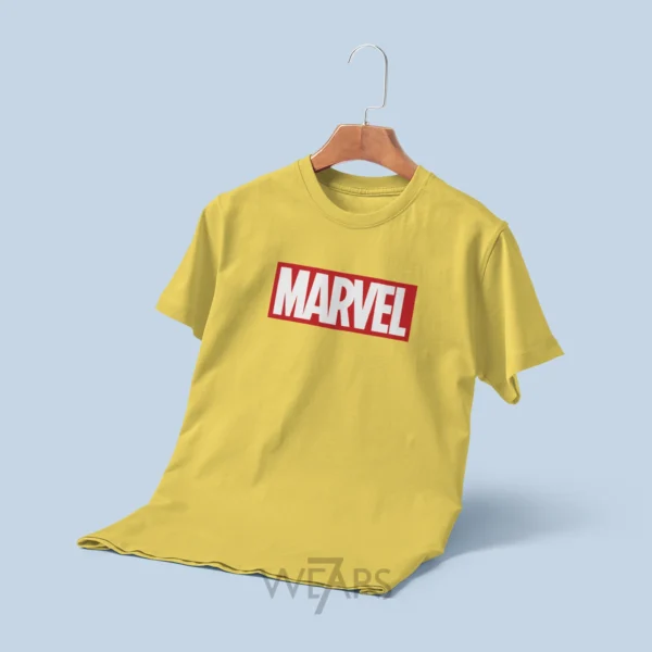 تیشرت مارول طرح لوگوی Marvel