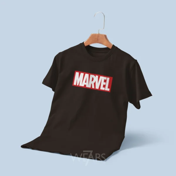 تیشرت مارول طرح لوگوی Marvel