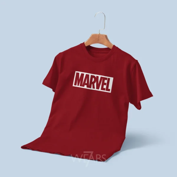 تیشرت مارول طرح لوگوی Marvel