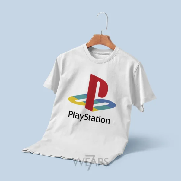 تیشرت Playstation طرح لوگوی رترو