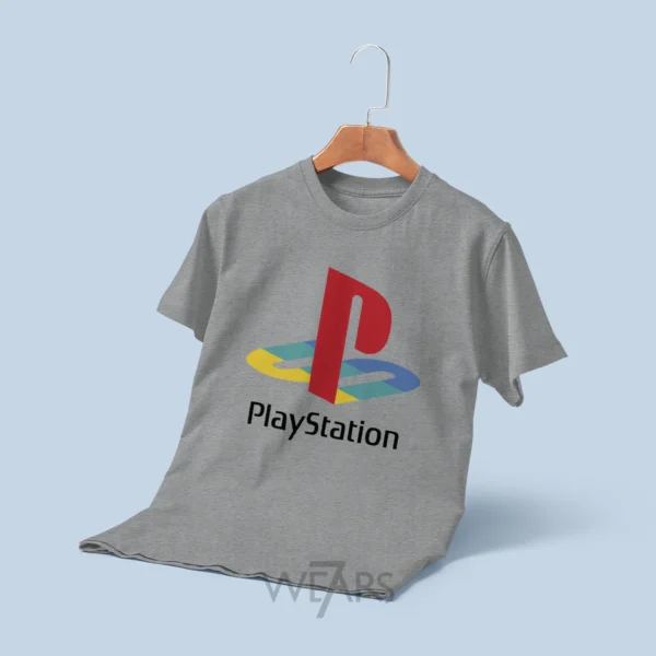 تیشرت Playstation طرح لوگوی رترو