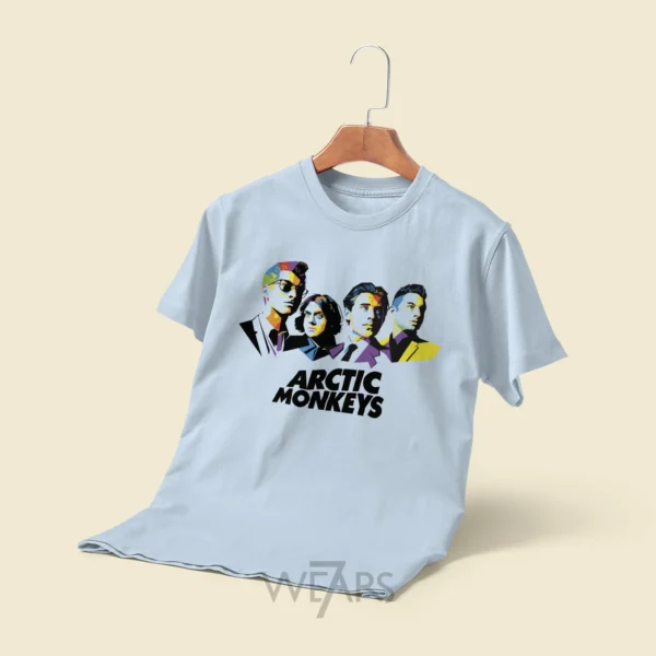 تیشرت آرکتیک مانکیز طرح گروه Arctic Monkeys