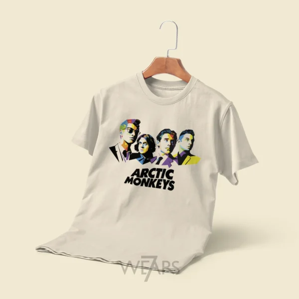 تیشرت آرکتیک مانکیز طرح گروه Arctic Monkeys