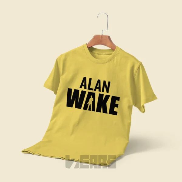 تیشرت الن ویک طرح لوگوی Alan Wake