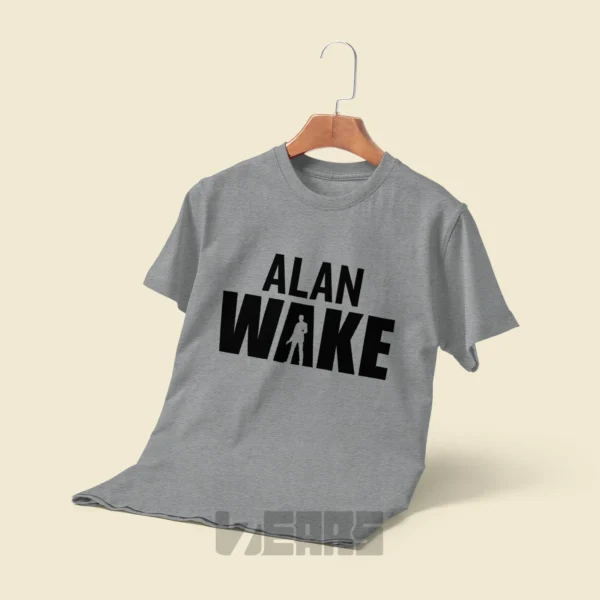 تیشرت الن ویک طرح لوگوی Alan Wake