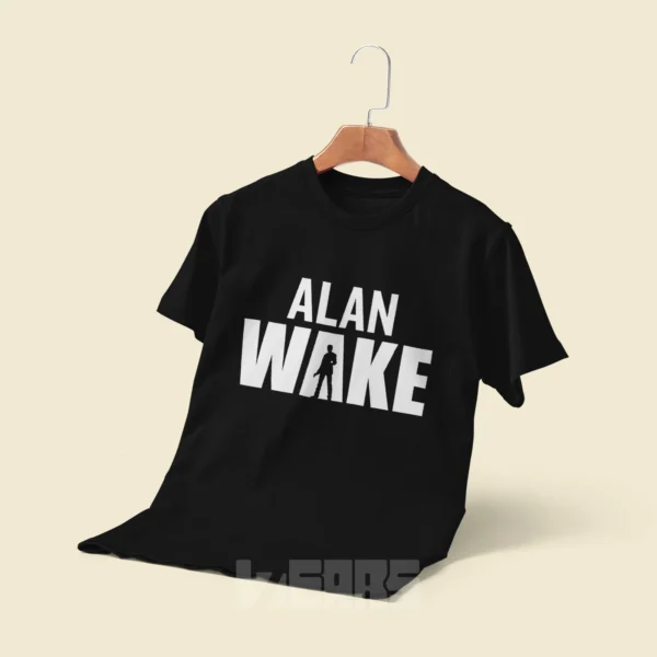 تیشرت الن ویک طرح لوگوی Alan Wake