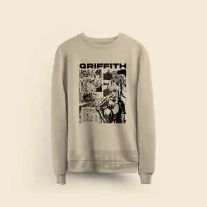 سویشرت دورس انیمه برزرک طرح گریفیث