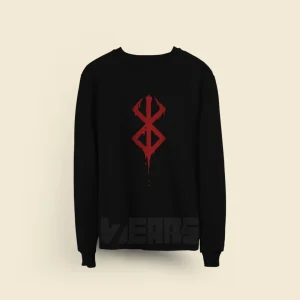 سویشرت دورس برزرک طرح لوگوی انیمه Berserk