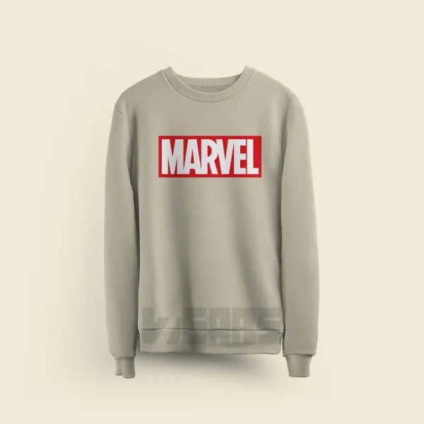 سوییشرت مارول طرح لوگوی Marvel