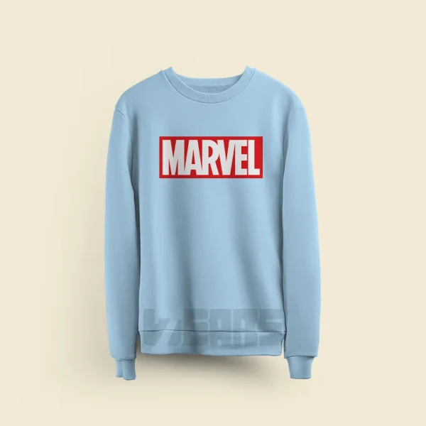 سوییشرت مارول طرح لوگوی Marvel