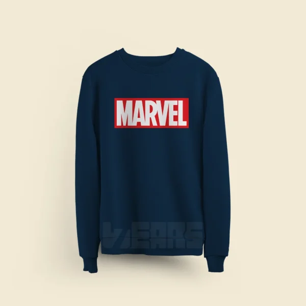 سوییشرت مارول طرح لوگوی Marvel