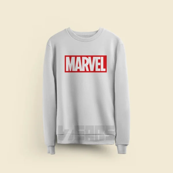 سوییشرت مارول طرح لوگوی Marvel